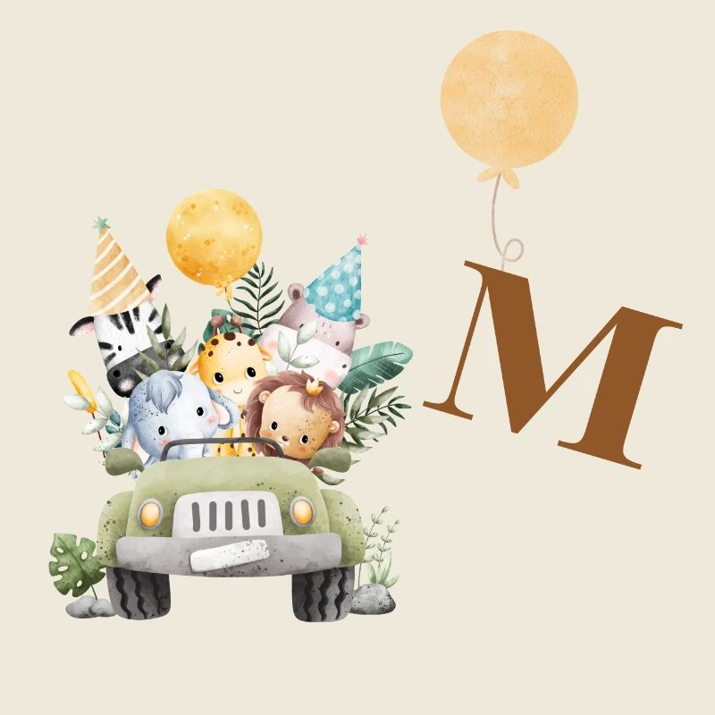 lettre m safari