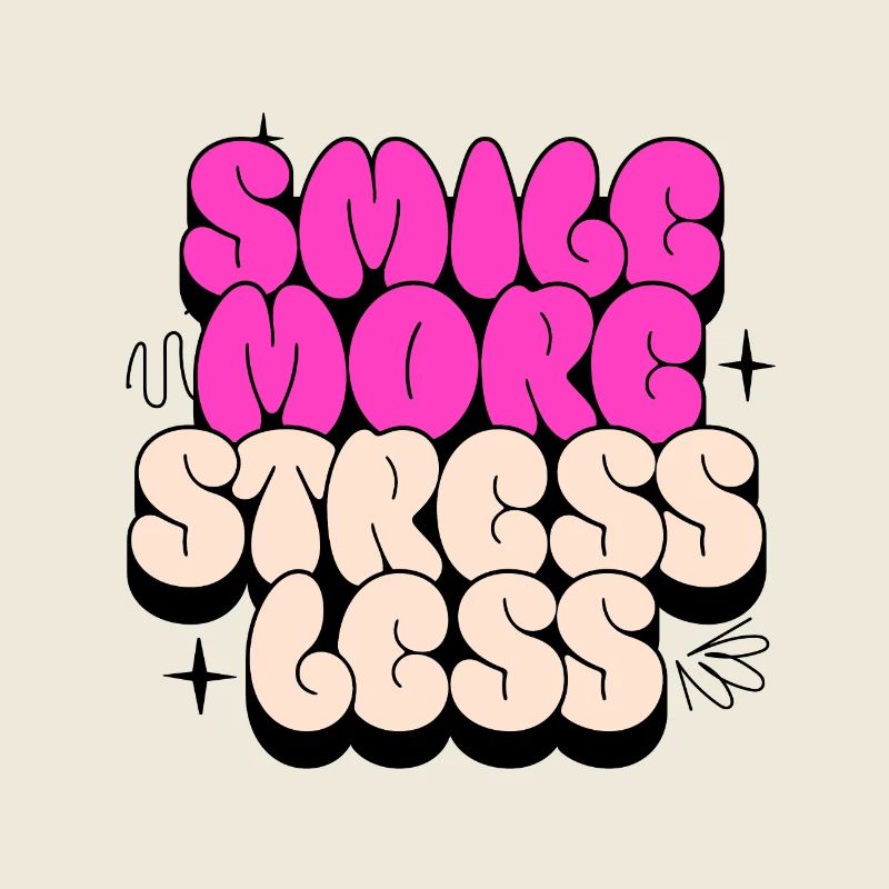 Souriez plus, stressez moins