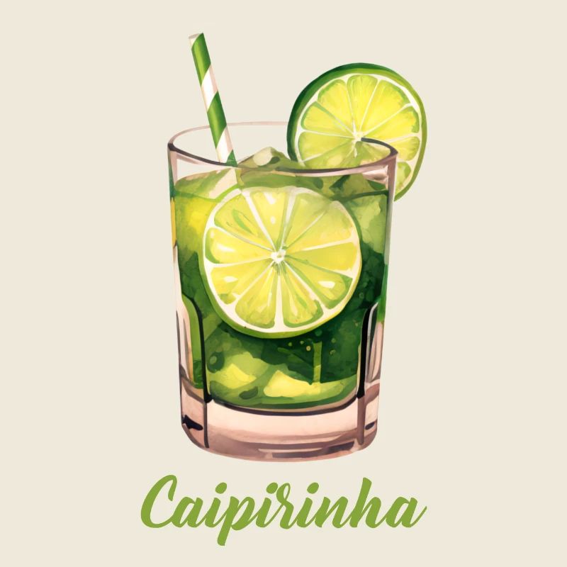 Caipirinha Cocktail Long Drink