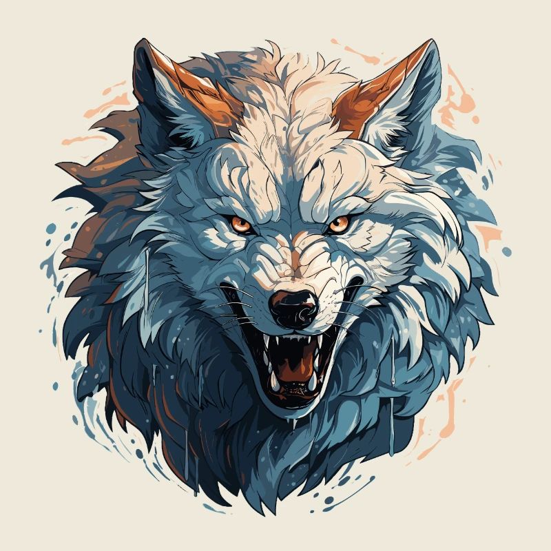Wolf - Illustration