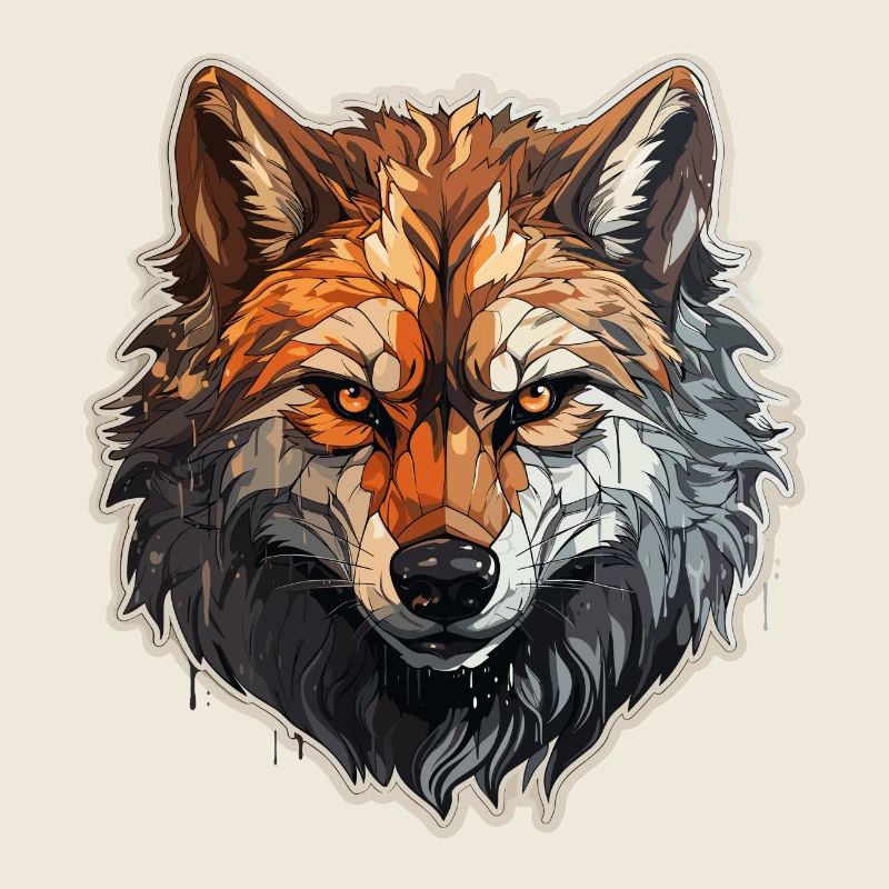 Wolf - Illustration
