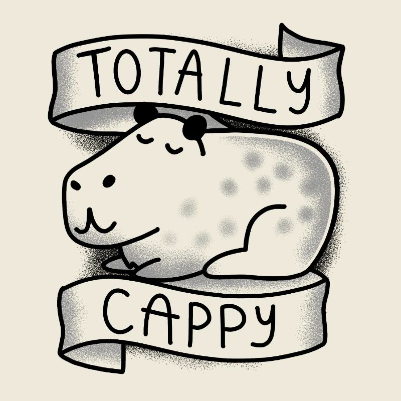 Totally Cappy Cute CAPYBARA