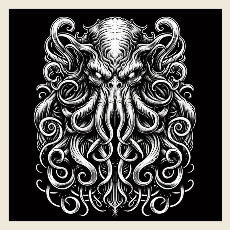 Cthulhu Tattoo Style Lovecraft