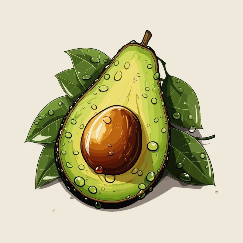 Avocado - Illustration