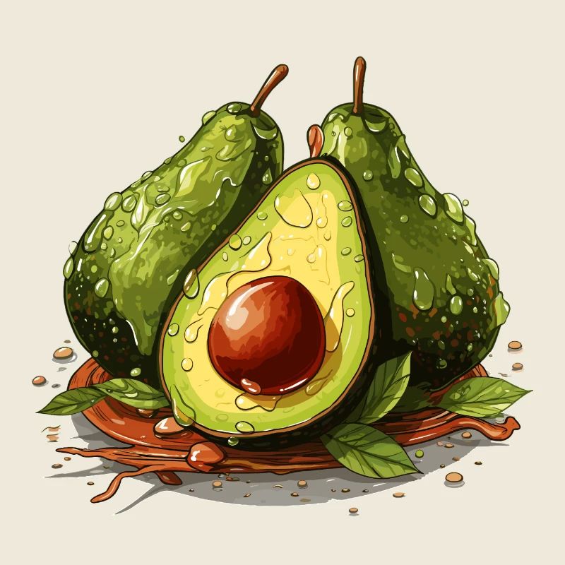 Avocado - Illustration