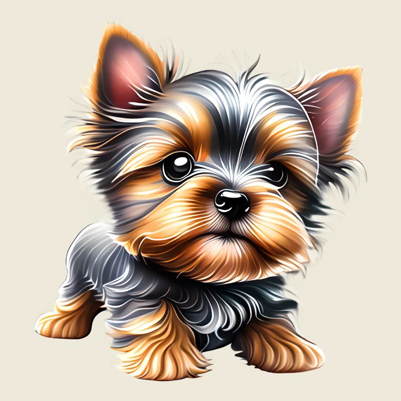 Yorkshire Terrier chiot chien propriétaire de chien