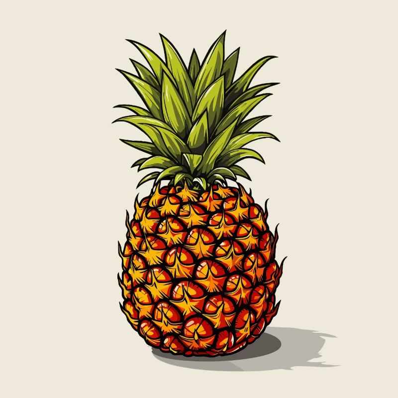 Ananas - Illustration