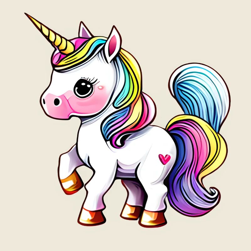 Einhorn Fabeltier Mädchen Einhörner Fabelwesen