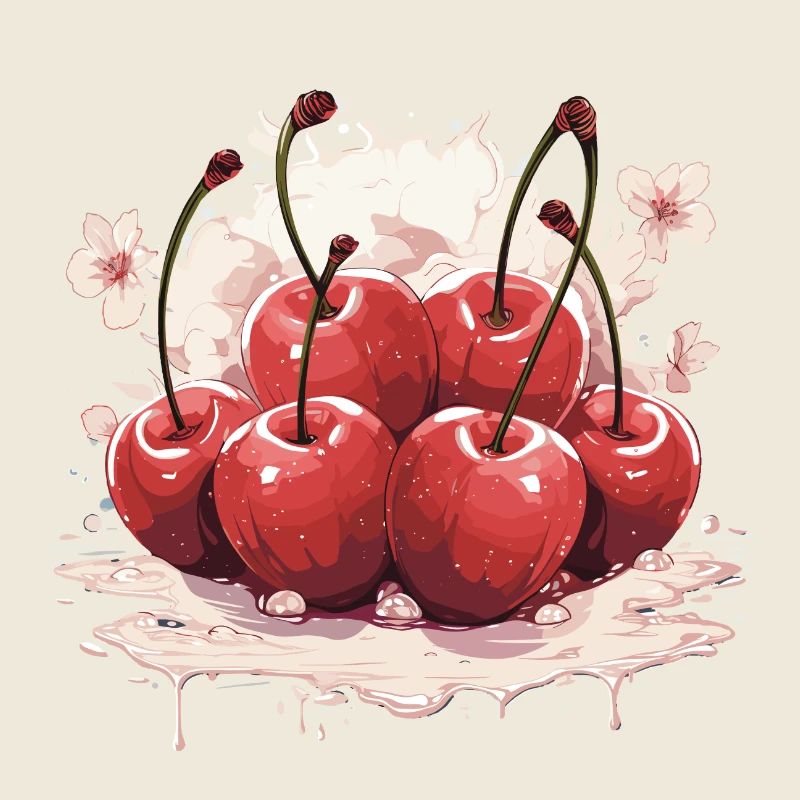 Cerisier - illustration