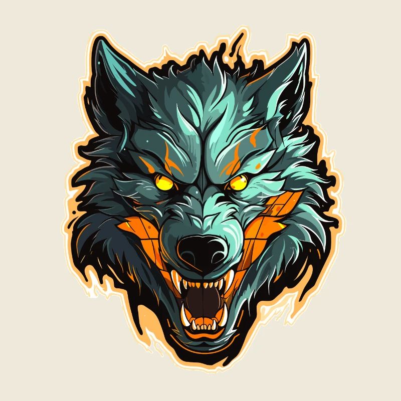 Wolf - Illustration