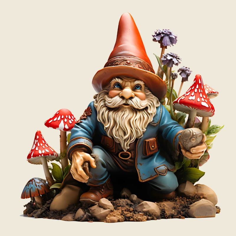 Garden gnomes aren't just decorative