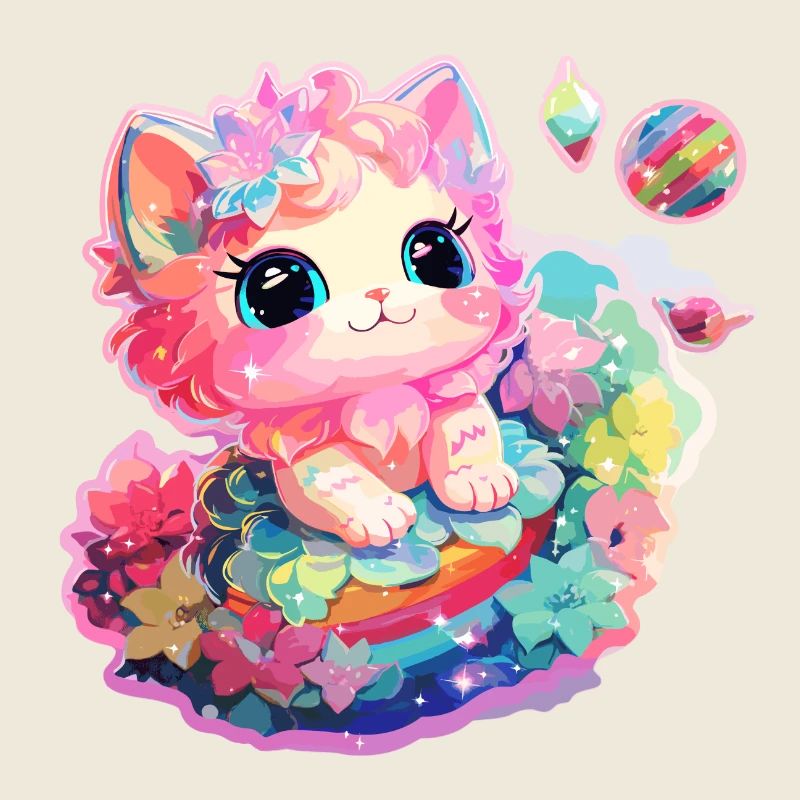 Katze - Illustration