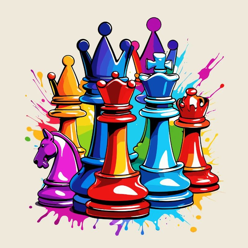 Chess / Pieces / Strategy / Brain Teaser / Nerd
