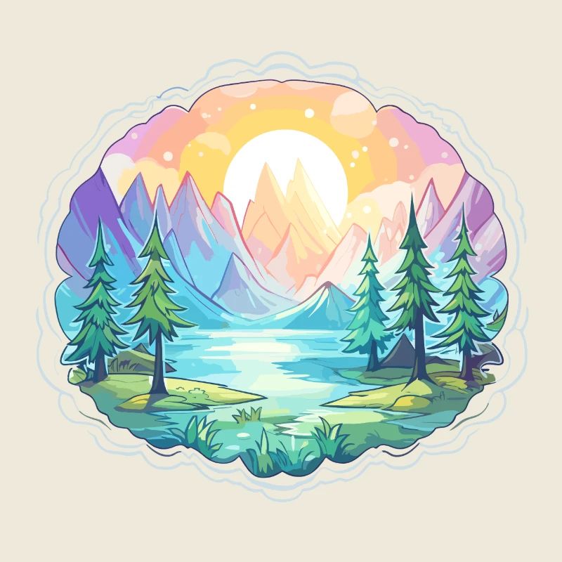 Paysage - Illustration