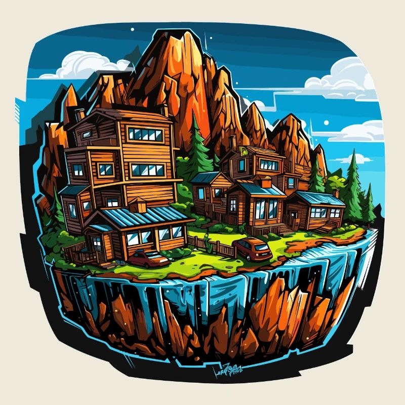 Paysage - Illustration