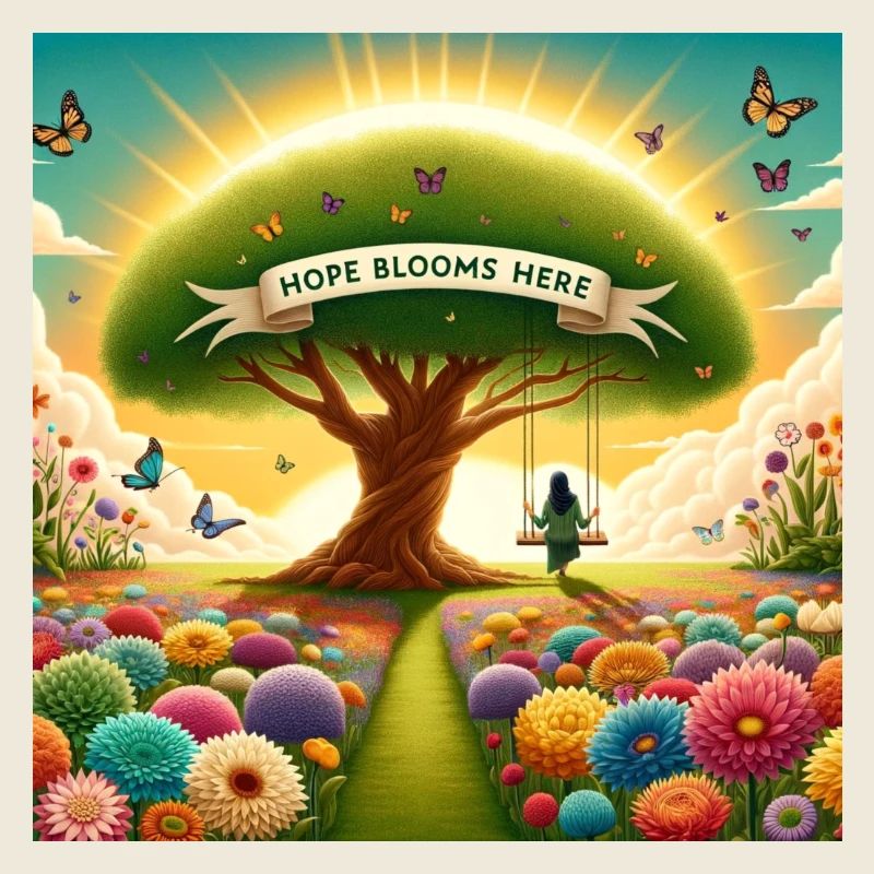 Hier blüht Hoffnung auf