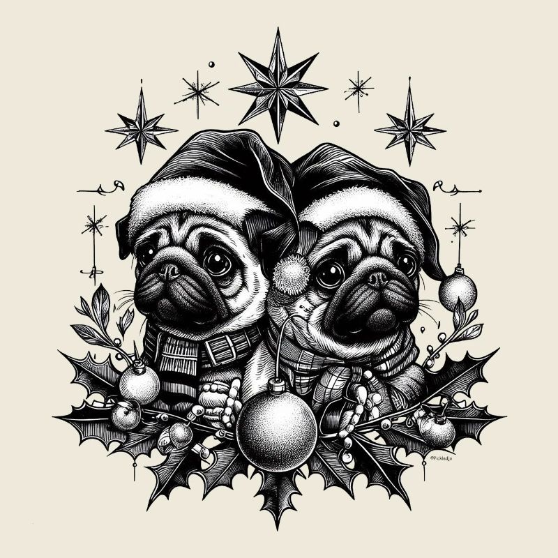 Goth Pugs
