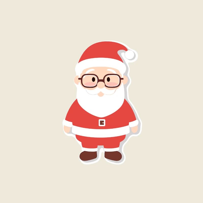 Weihnachtsmann - Illustration