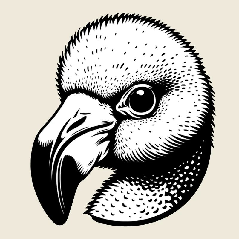 Schräger Vogel