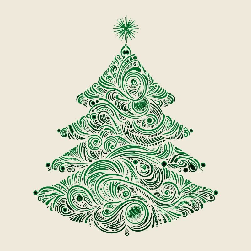 Stylized Christmas Tree