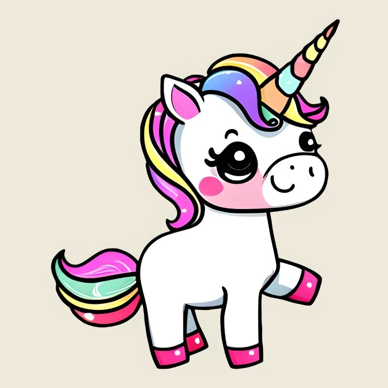 Einhorn Fabeltier Mädchen Einhörner