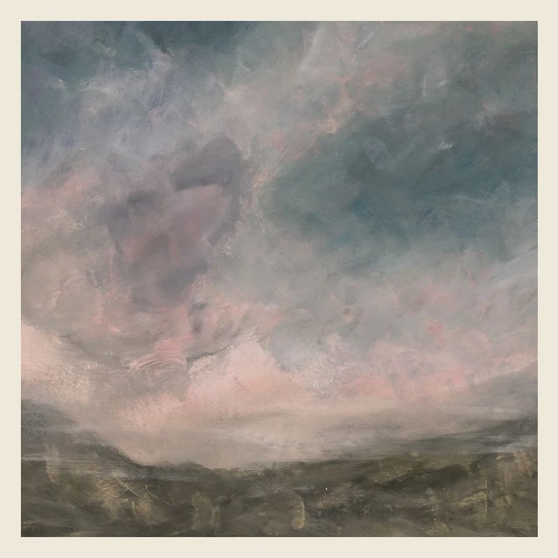 Abstrakter Himmel rosa