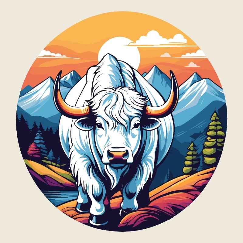 Yak blanc