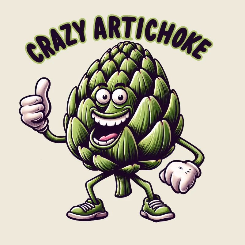 Crazy Veggies: Artichoke Thumbs Up