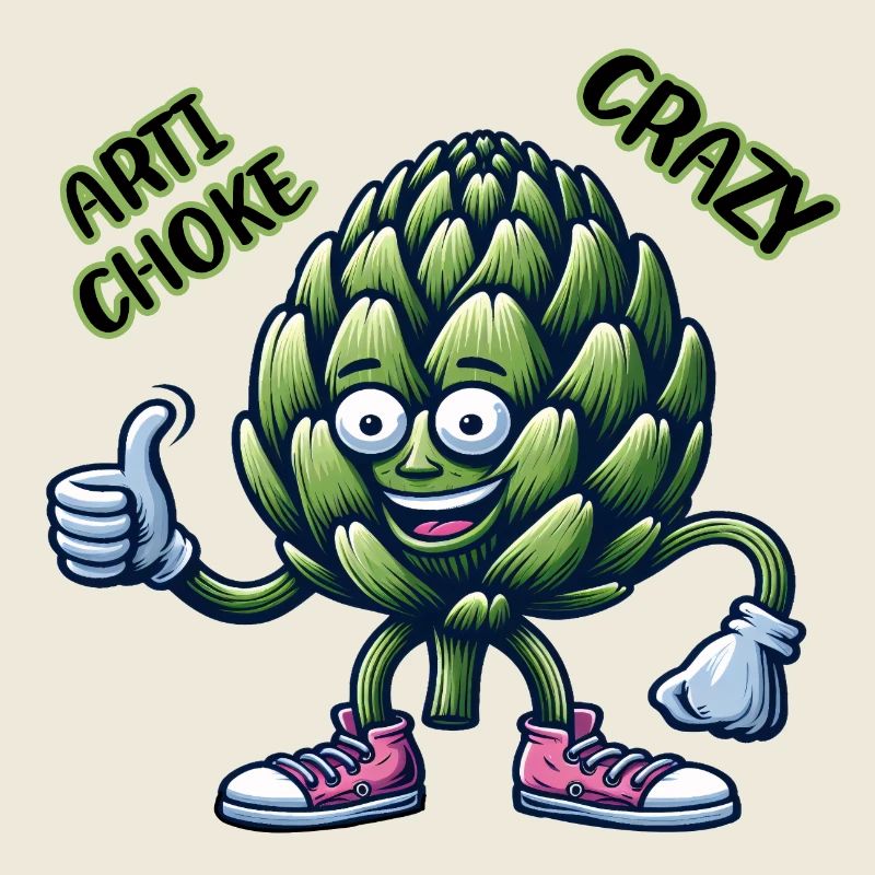 Crazy Veggies: Artichoke Gang Thumbs Up