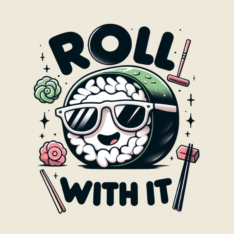 Roll with it.