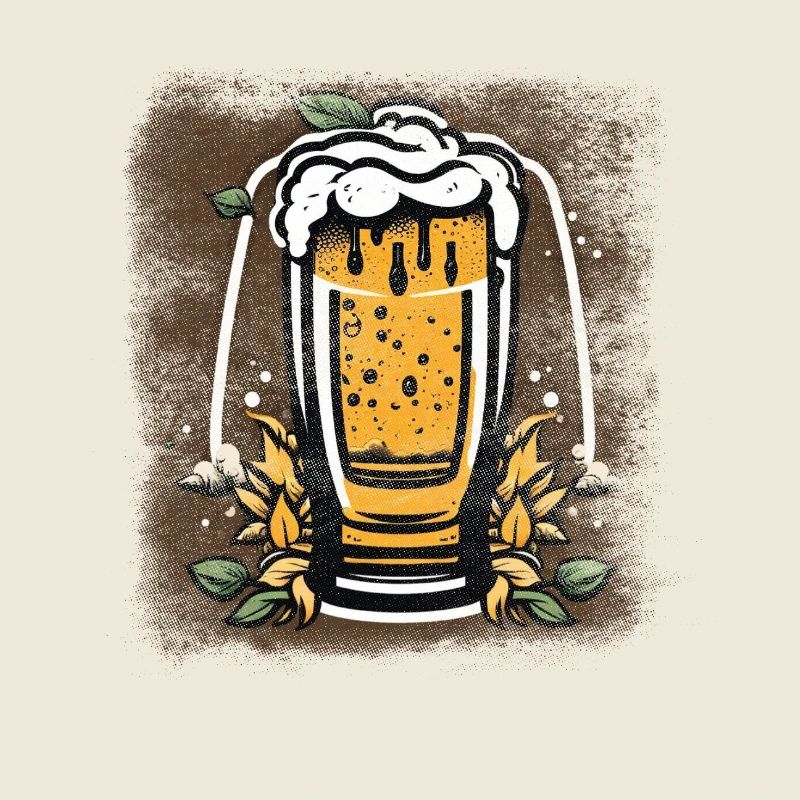 Kühles Blondes Bier