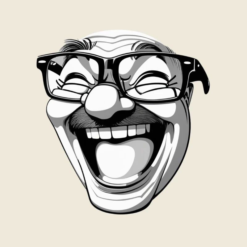 Drôle de visage !