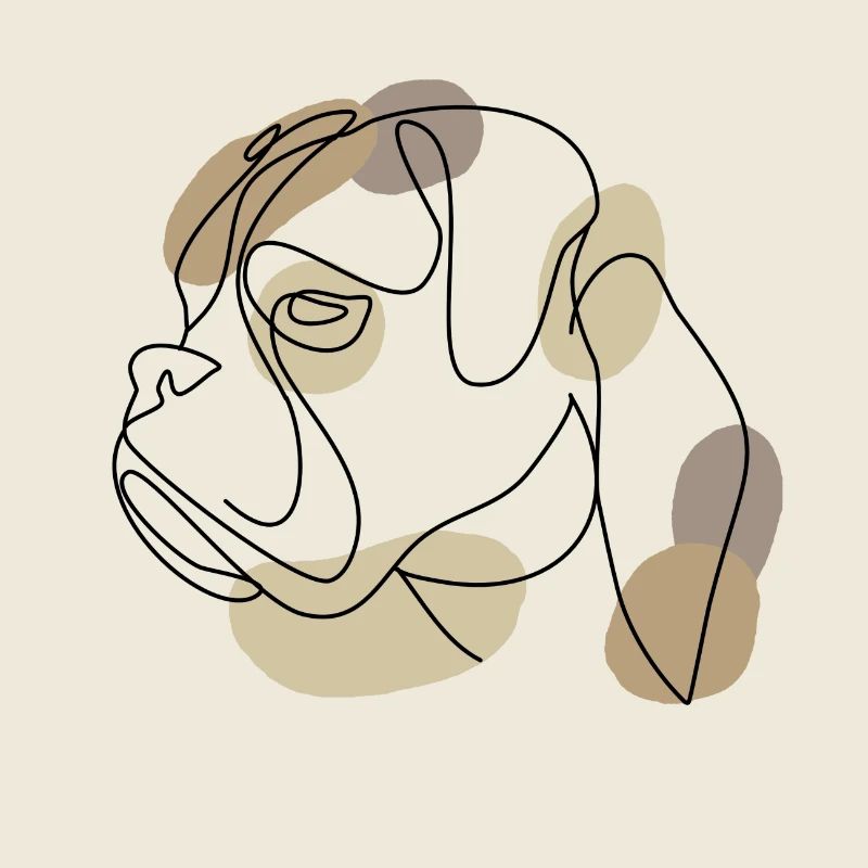 Tête BOXER LOVE