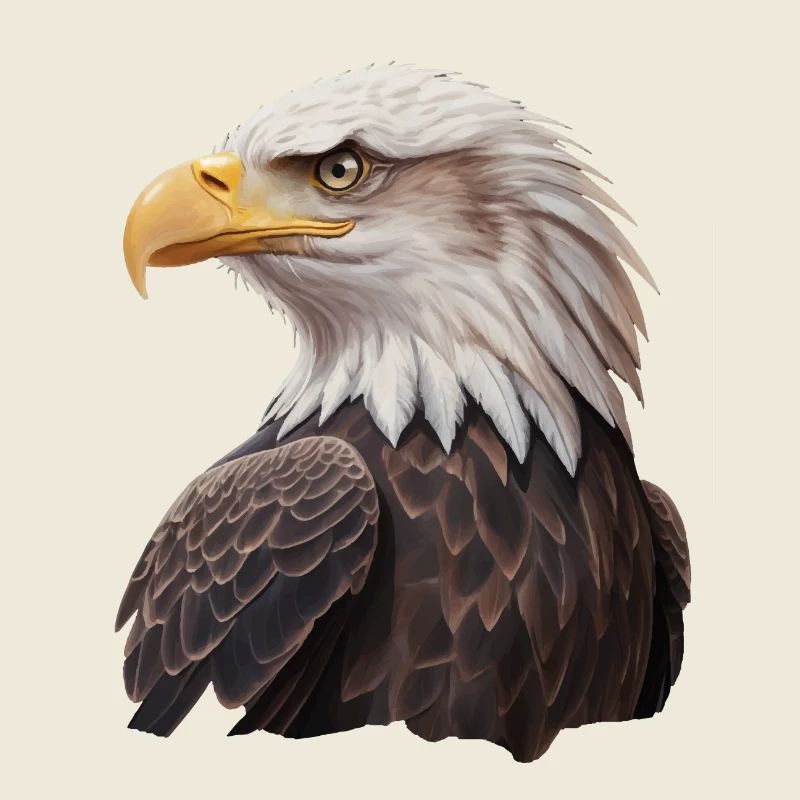 Beautiful bald eagle