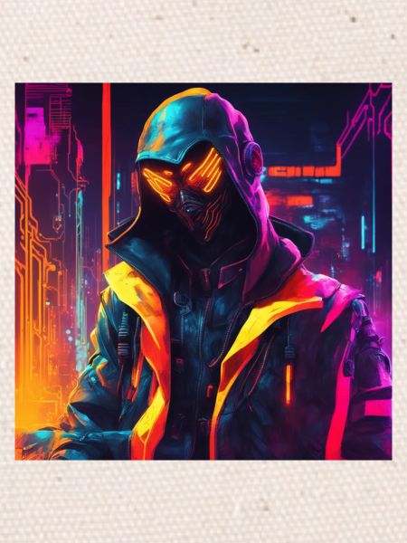 Futuristic man