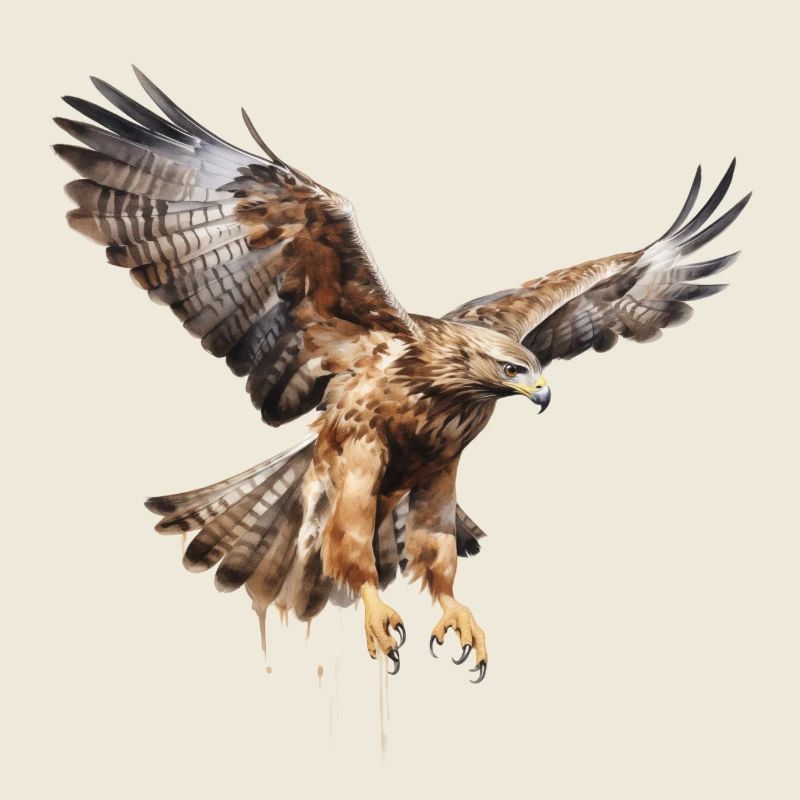 Majestätischer Bussard