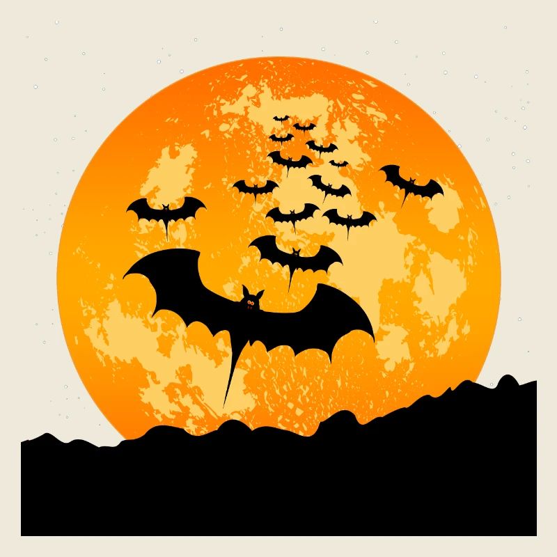 Chauves-souris d’Halloween