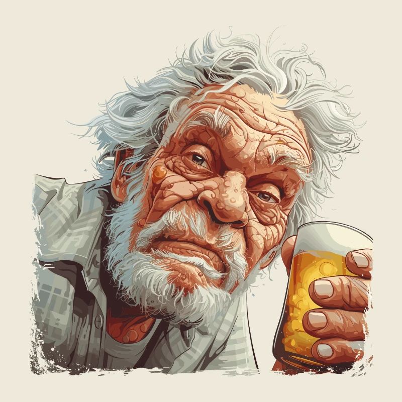 Biertrinker Outfit Vatertag Männerabend