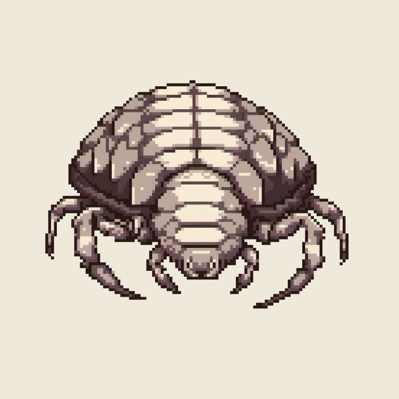Dairy Cow spotted Isopod