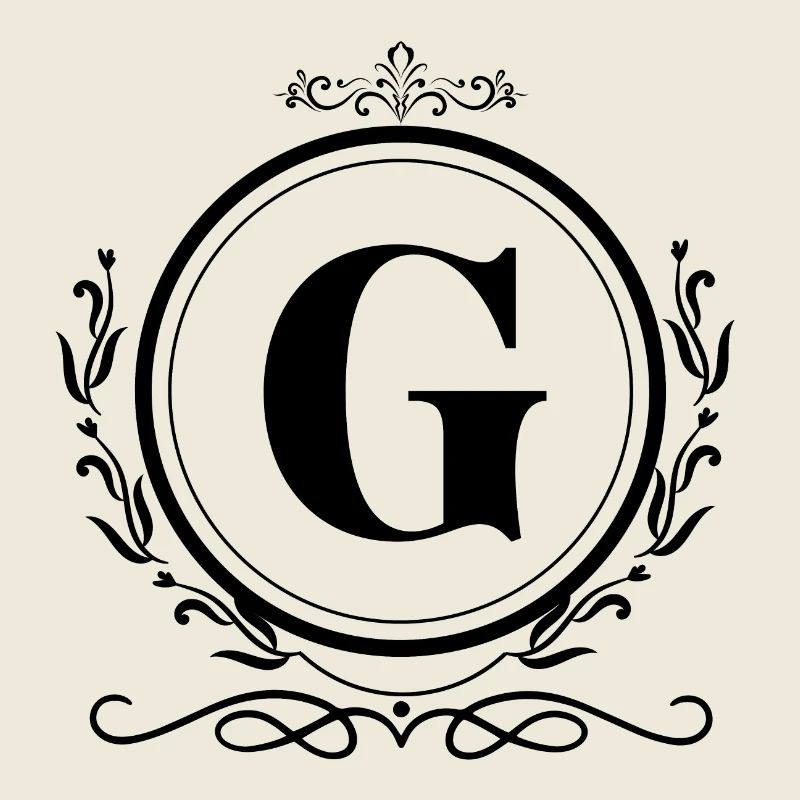 lettre g décoration