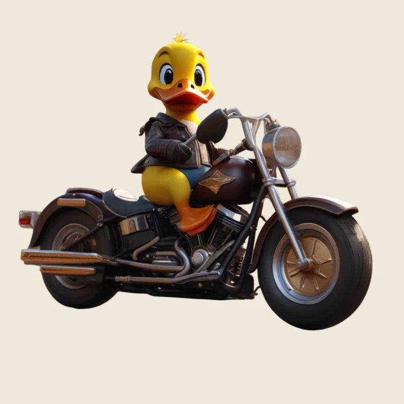 Canard de moto