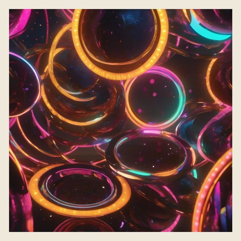 Neon Ringe