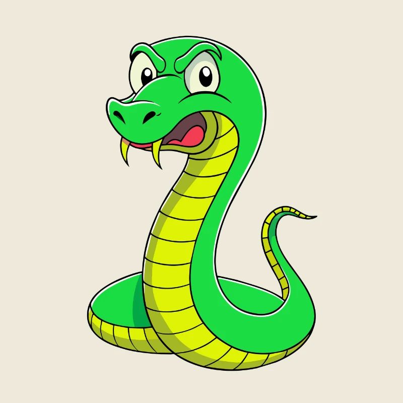 Serpent dégoûté : une expression sinueuse