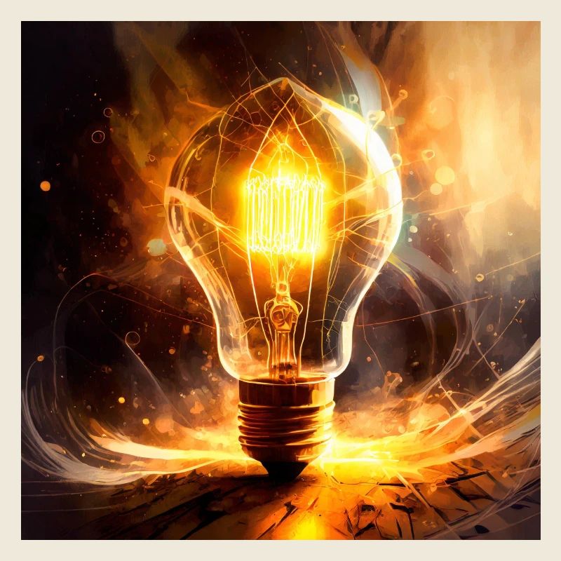 Firefly im Glühlampendesign