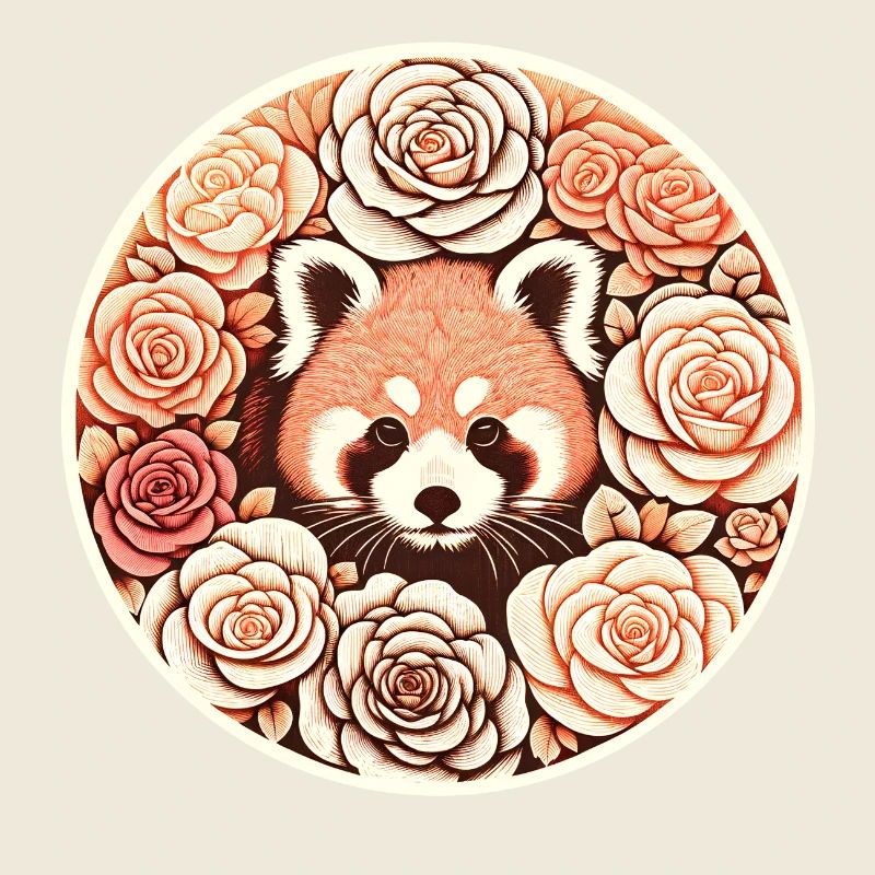 Roter Pandabär