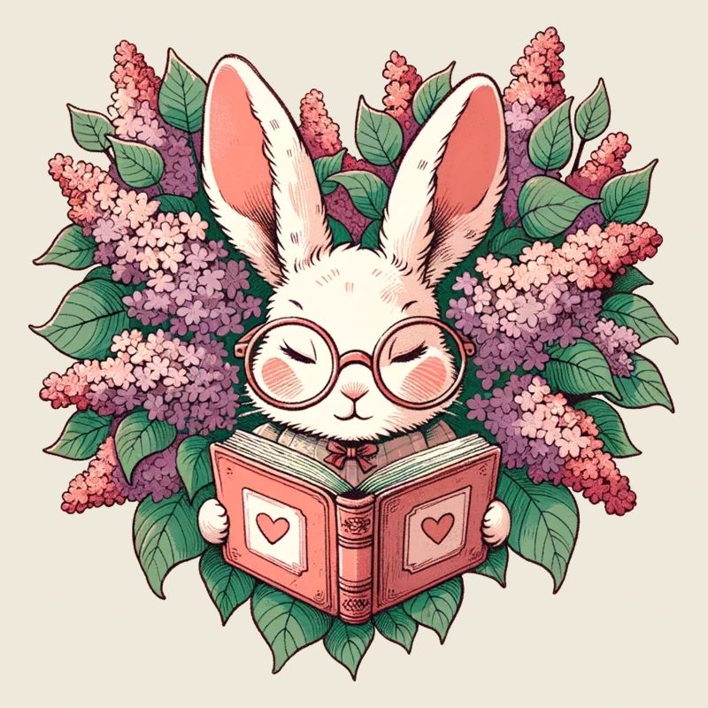 Lesender Hase