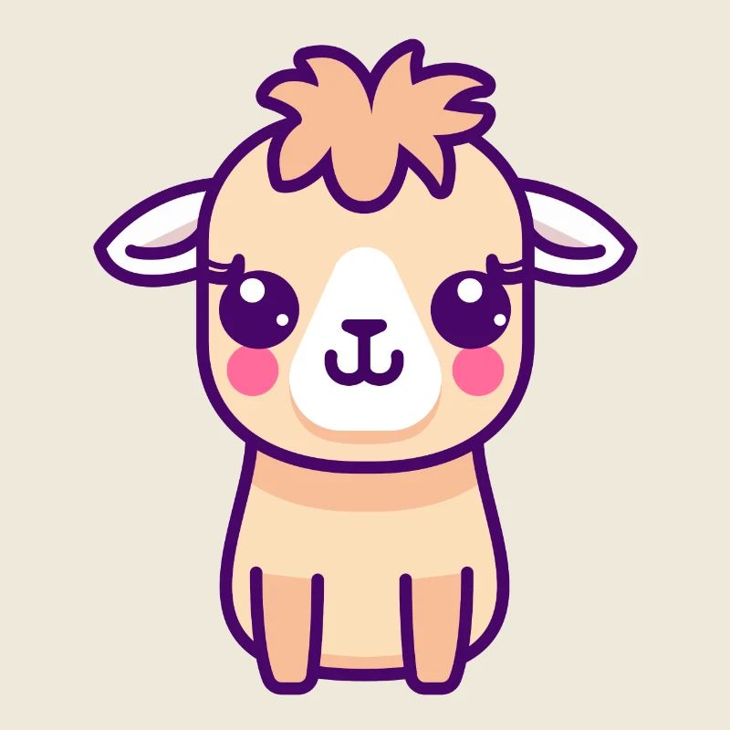 Bébé lama