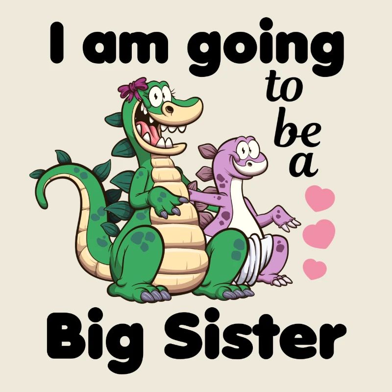 Ich werde eine große Schwester sein Cartoon