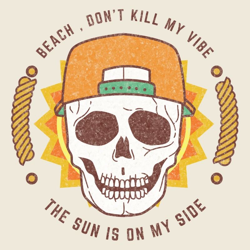 Sommer Schäde Beach Don't Kill My Vibe Grunge