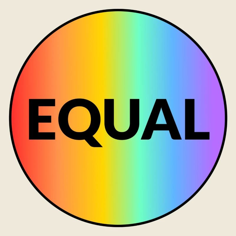 EQUAL - Regenbogen Gay Pride